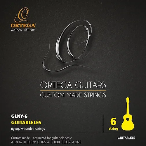 Guitarlele Nylon Strings - A Tuning - Made in Italy