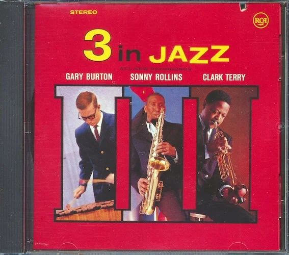 Guy Burton, Sonny Rollins, Clark Terry - 3 In Jazz (marked/ltd stock)