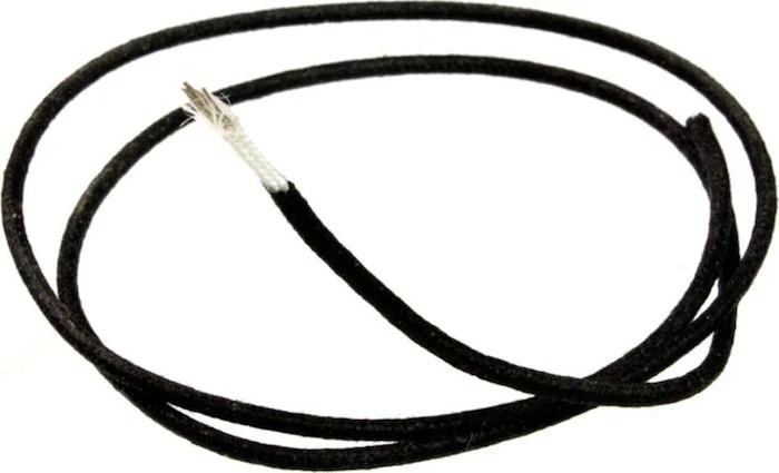 GW-0820 CLOTH COVERED STRANDED WIRE<br>Black, 25 feet