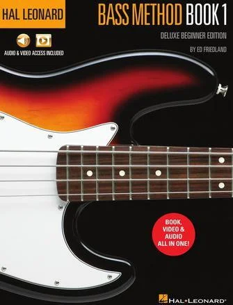 Hal Leonard Bass Method Book 1 - Deluxe Beginner Edition