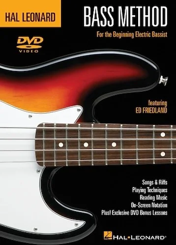 Hal Leonard Bass Method DVD - For the Beginning Electric Bassist