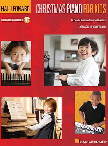 Hal Leonard Christmas Piano for Kids - 12 Popular Christmas Solos for Beginners