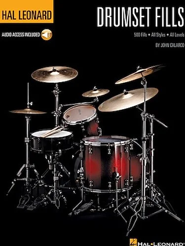 Hal Leonard Drumset Fills - 500 Fills * All Styles * All Levels