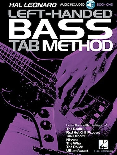 Hal Leonard Left-Handed Bass Tab Method - Book 1