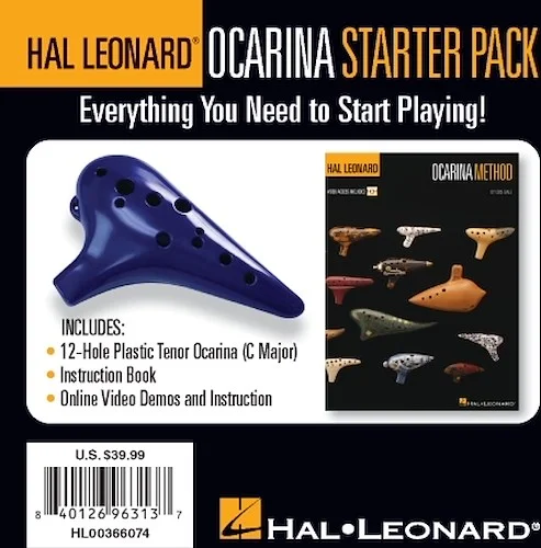 Hal Leonard Ocarina Starter Pack - Everything You Need to Start Playing! Image