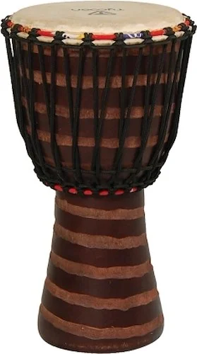 Hand-Carved African Djembe - 10 inch. Djembe with T2 Finish Image