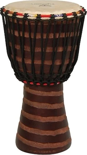 Hand-Carved African Djembe - 12 inch. Djembe with T2 Finish