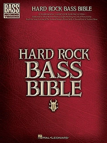 Hard Rock Bass Bible