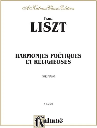 Harmonies poétiques and réligieuses