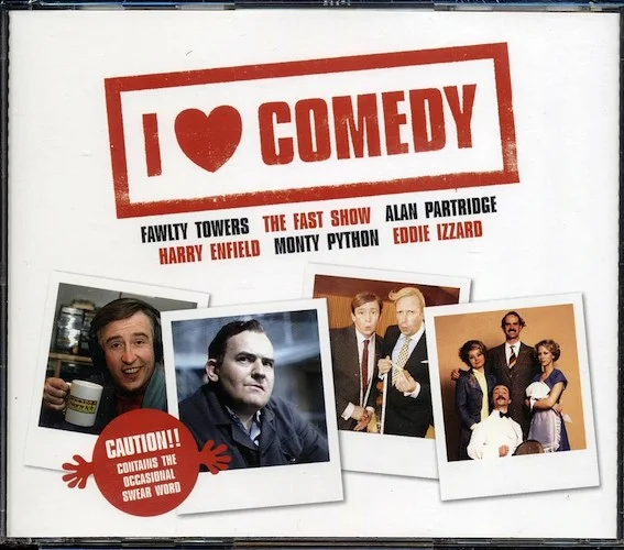 Harry Enfield & Chums, The Fast Show, Eddie Lizzard, Etc. - I Love Comedy (62 tracks) (3xCD)