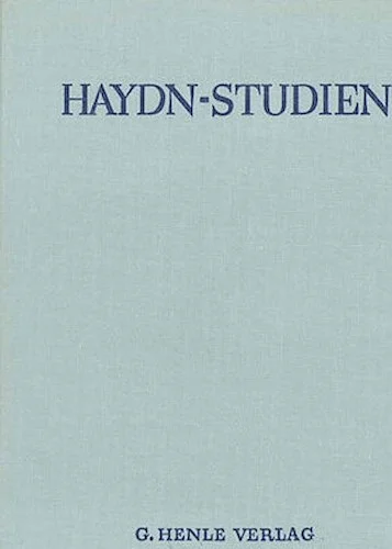 Haydn Studies Cover For Volume 10 Set
