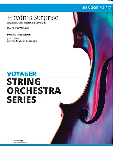 Haydn's Surprise (Theme from Symphony #94, 2nd Mvt.) (Full Score) - (Theme from Symphony #94, 2nd Mvt.)