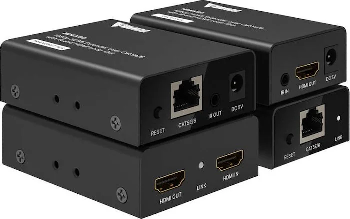 HDMI Over Single Cat5E/Cat6 Extender w/IR & HDMI Loopout