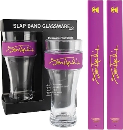 Hendrix 2 Pack: Slap Bands & Pint Glasses