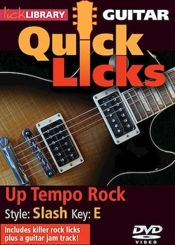 High Energy Rock - Quick Licks - Style: Slash; Key: E