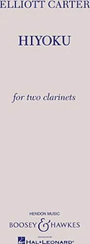 Hiyoku - for Two Clarinets