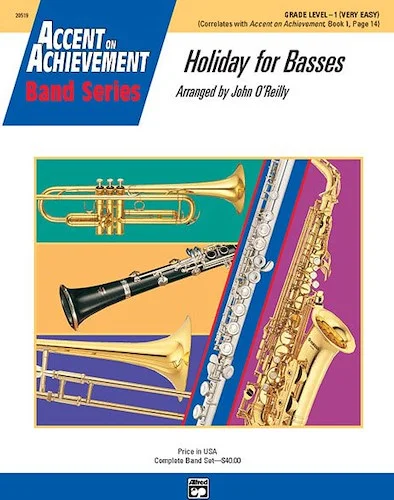 Holiday for Basses: Bass Section Feature (Featuring: Jingle Bells / Dreydl Song / Jolly Old St. Nicholas)