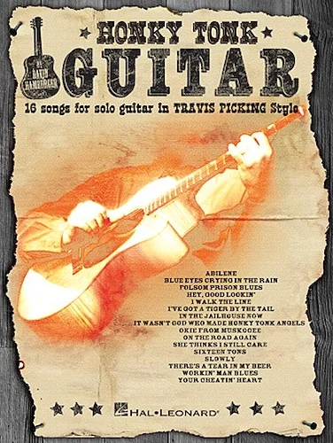 Honky Tonk Guitar - 16 Songs for Solo Guitar in "Travis Picking" Style