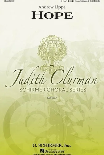 Hope - Judith Clurman Choral Series