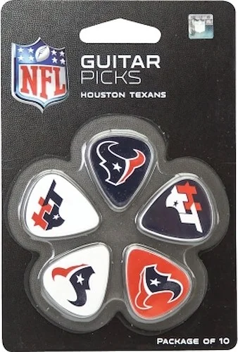Houston Texans Guitar Picks