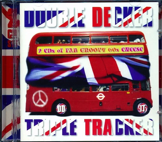 Humble Pie, The Small Faces, The Kinks, The Moody Blues, Etc. - Double Decker Triple Tracker: 2 CDs Of Far Groovy 60s Cheese (33 tracks) (2xCD) (remastered)