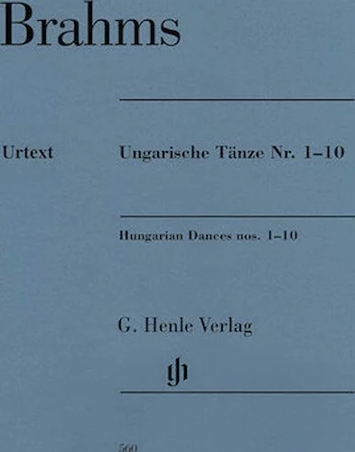 Hungarian Dances Nos. 1-10 - Revised Edition
