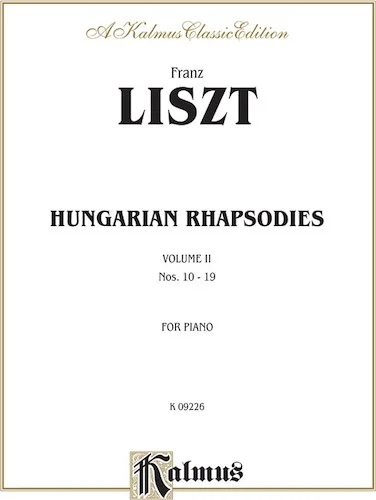 Hungarian Rhapsodies, Volume II