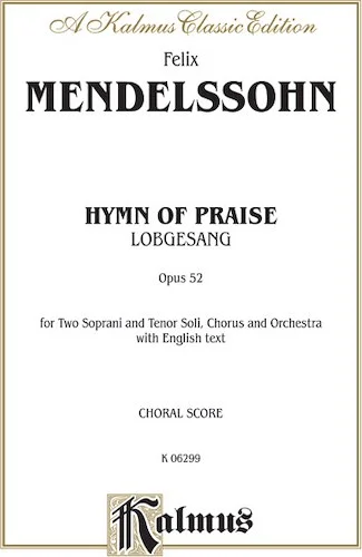 Hymn of Praise (Lobgesang), Opus 52