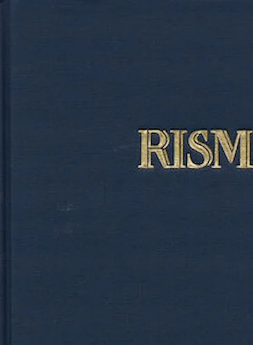 Hymnologica Slavica, Vol. 1 - Hymnologica Bohemica, Slovaca, Polonica et Sorabica
International Inventory of Musical Sources(RISM)