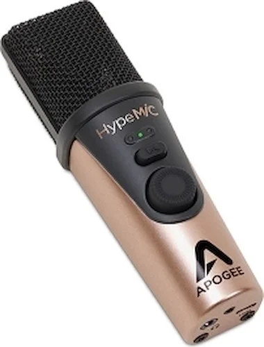 Hype MiC - USB Microphone with Headphone Output and Studio Quality Compression