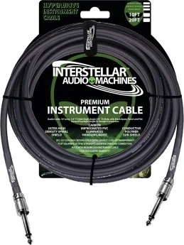 Hyperdrive Premium Instrument Cables - 20 - Straight-Straight Connectors