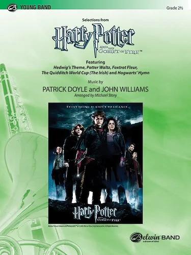 <I>Harry Potter and the Goblet of Fire</I>, Selections from: Featuring: Hedwig's Theme / Potter Waltz / Foxtrot Fleur / The Quidditch World Cup (The Irish) / Hogwarts' Hymn