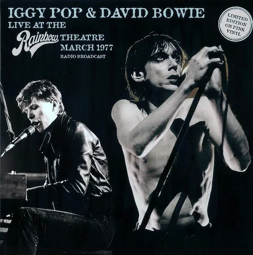 Iggy Pop, David Bowie - Live At The Rainbow Theatre, March 1977 (pink vinyl)