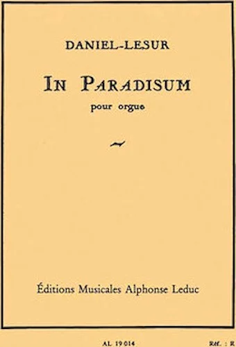 In Paradisum pour Orgue