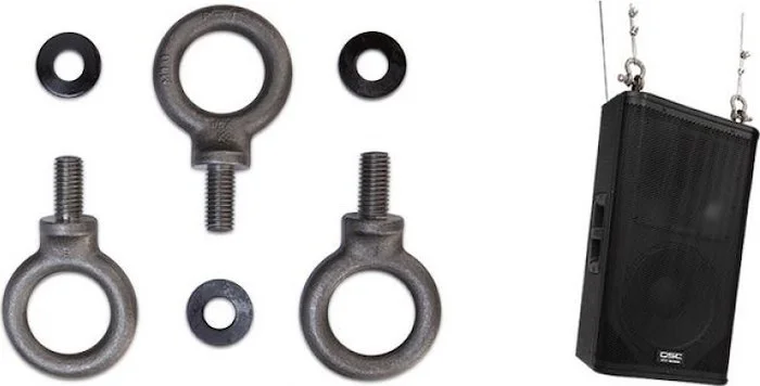 Includes: 3x M10 forged-shoulder, steel eyebolt ki