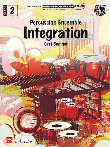 Integration for Percussion Ensemble - 4 Players: Snare, Bongo, Drumset, Tambourines