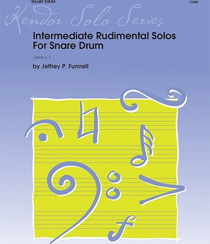 Intermediate Rudimental Solos For Snare Drum