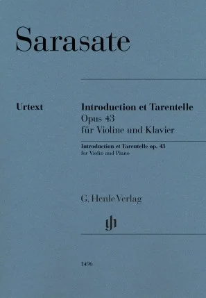 Introduction Et Tarentelle Op. 43 Violin And Piano