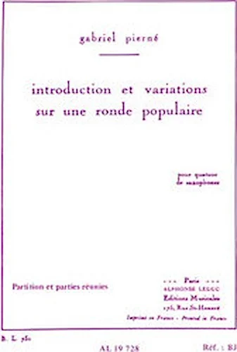 Introduction et Variations sur une Ronde Populaire
