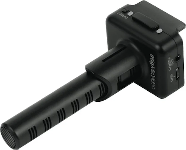 iRig Mic Video - Shotgun Microphone for iPhone, iPad and DSLR Cameras