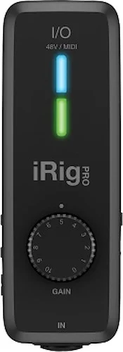 iRig Pro I/O - High Definition Audio Interface with MIDI for iOS and Mac
