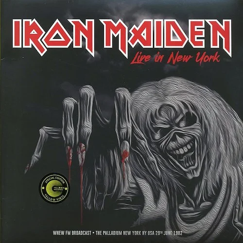 Iron Maiden - Live In New York: The Palladium New York, June 29th 1982 (yellow vinyl)