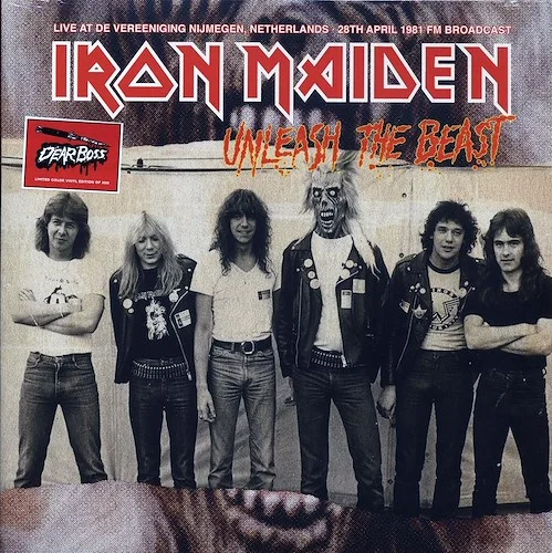 Iron Maiden - Unleash The Beast: Live At De Vereeniging Nijmegen, Netherlands 28th April 1981 FM Broadcast (ltd. 300 copies made) (colored vinyl)