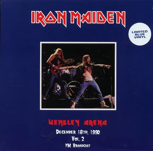 Iron Maiden - Wembley Arena 1990 Volume 2 (ltd. ed.) (blue vinyl)