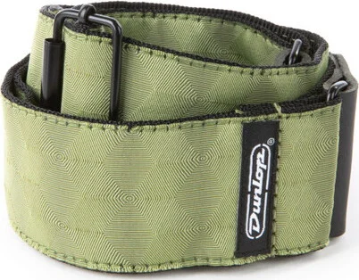 JACQUARD HEXAGON ECHO OLIVE STRAP