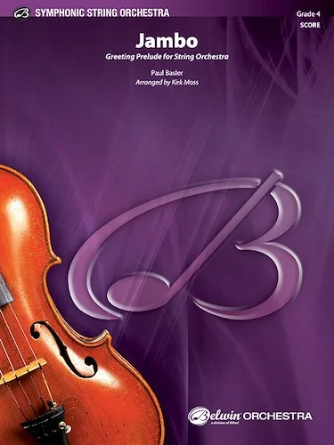 Jambo: Greeting Prelude for String Orchestra