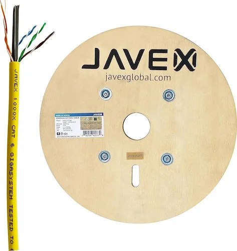 JAVEX 23AWG CAT6 UL In-Wall Rated [500FT, Solid Pure Copper] 600MHz ...