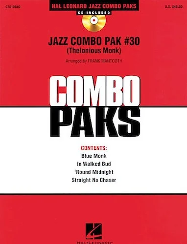 Jazz Combo Pak #30 (Thelonious Monk)