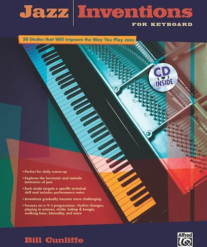Jazz Inventions for Keyboard: 50 Etudes That Will Improve the Way You Play Jazz