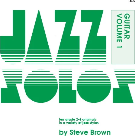 Jazz Solos For Guitar, Volume 1